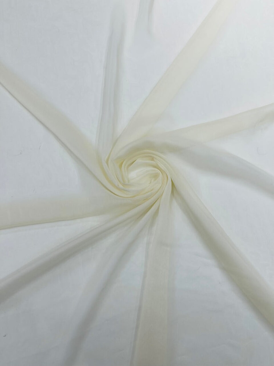 1 yard Two Tone Sheer Chiffon Fabric for Dresses Scarves Drapes Overlays Special Occasion